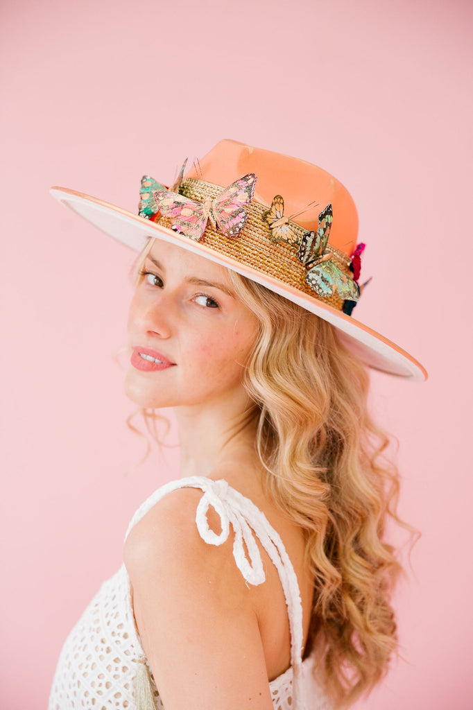 BUTTERFLY KISSES RANCHER HAT RANCHER HAT Judith March