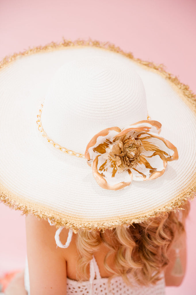 ISLAND FLOWER SUN HAT RANCHER HAT Judith March