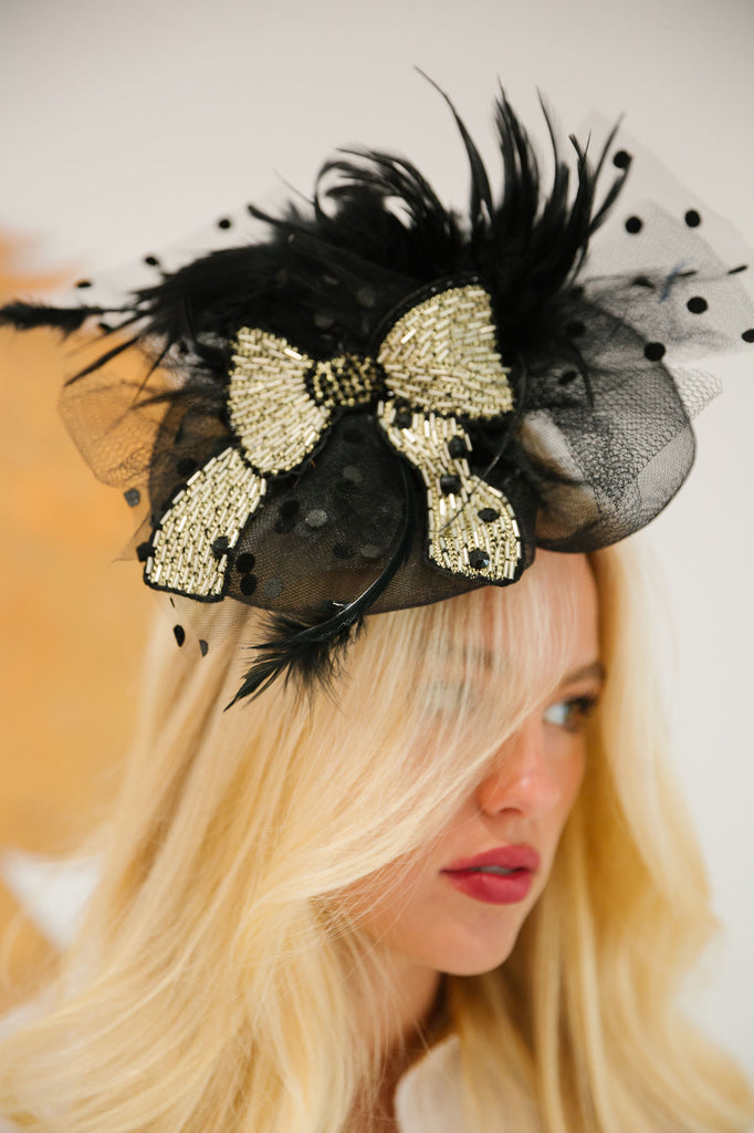 RACE BOW FASCINATOR FASCINATOR Judith March