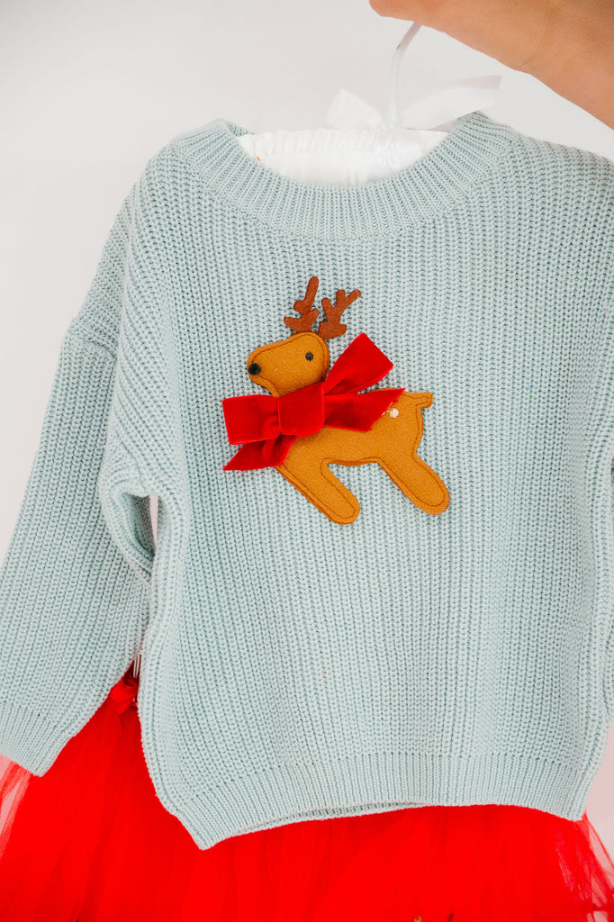 MINI KIDS REINDEER DREAMS SWEATER SWEATER Judith March   