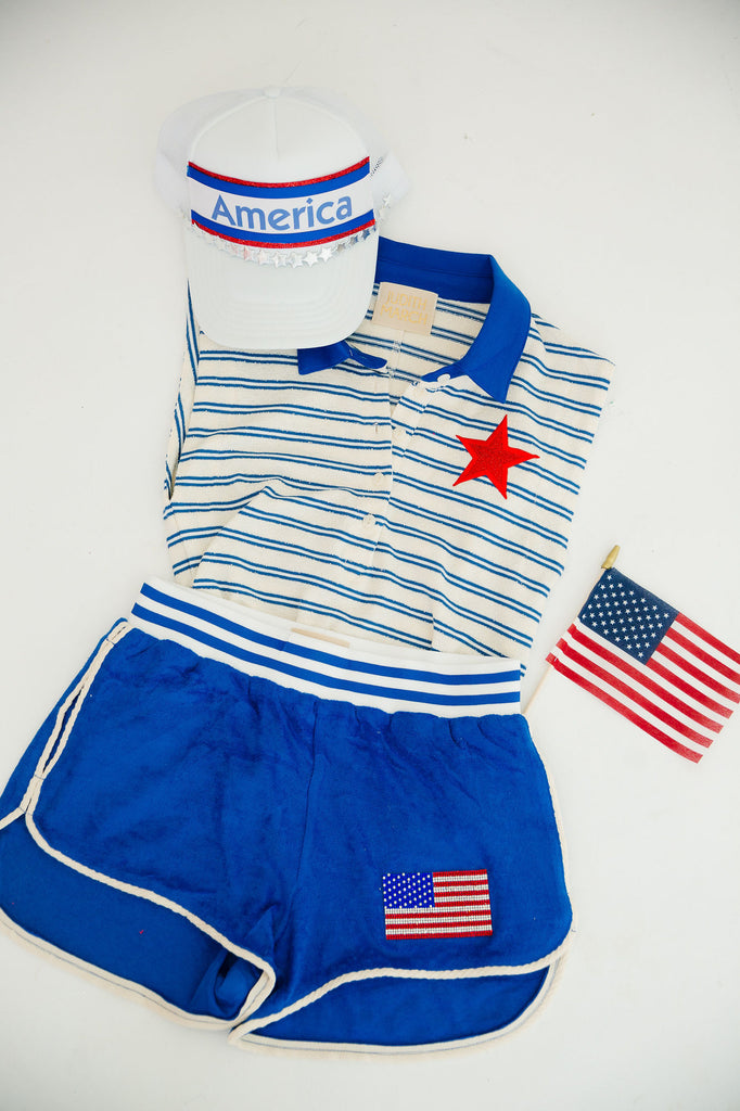 USA BLUE STRIPED SET SET Judith March