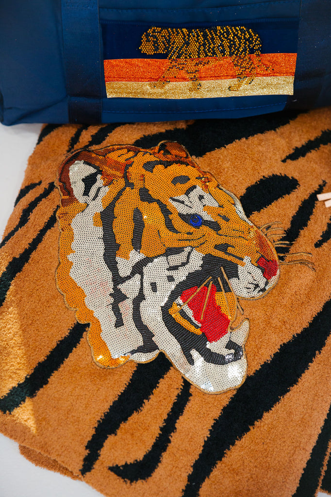 TIGER FUZZY BLANKET Blankets Judith March   