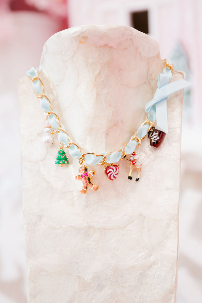 CHRISTMAS CHARMS NECKLACE NECKLACE Judith March   