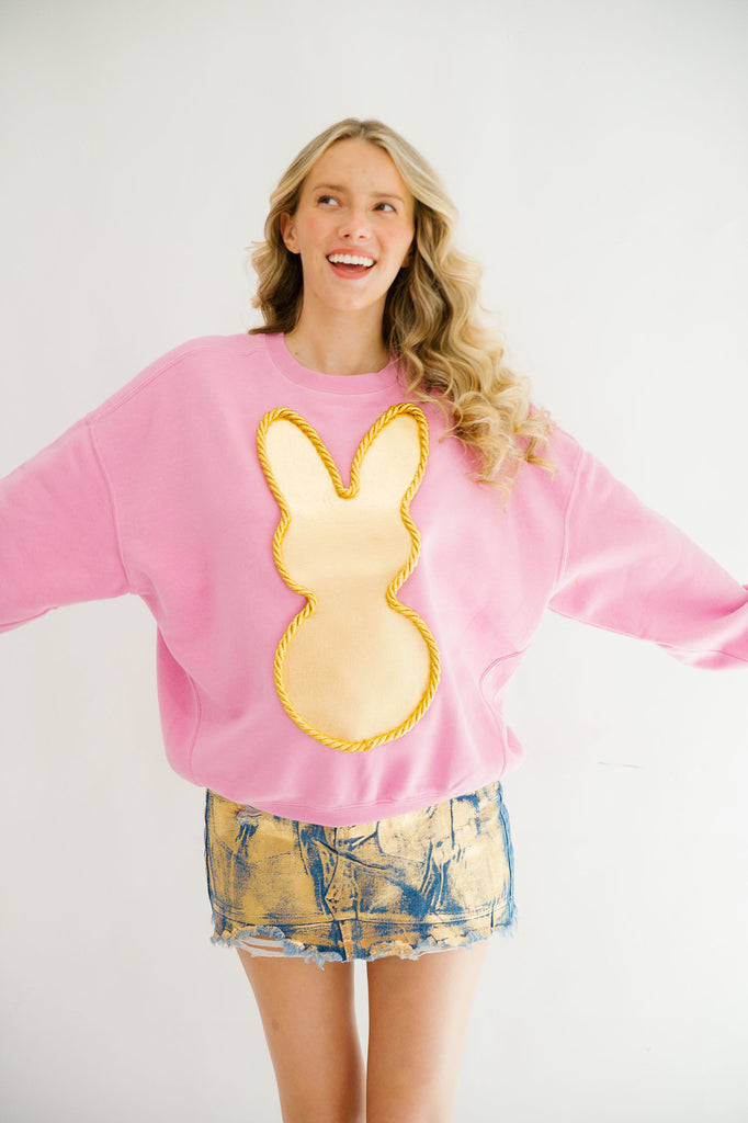 GOLDEN BUNNY PULLOVER Pullover Judith March