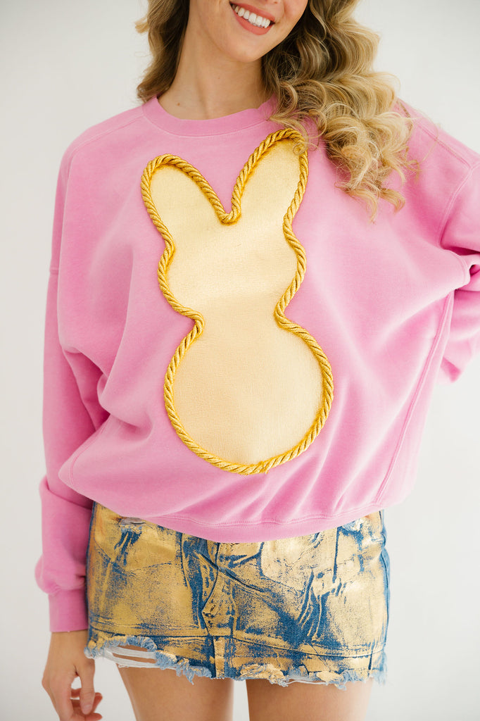 GOLDEN BUNNY PULLOVER Pullover Judith March