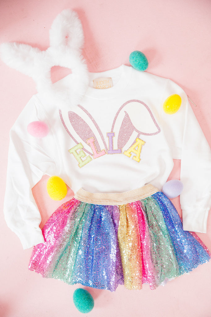 MINI KIDS CUSTOM EASTER PULLOVER PULLOVER Judith March