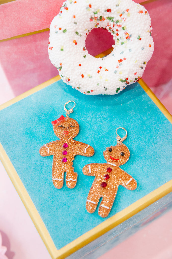 GINGERBREAD COOKIE EARRINGS earrings Judith March   