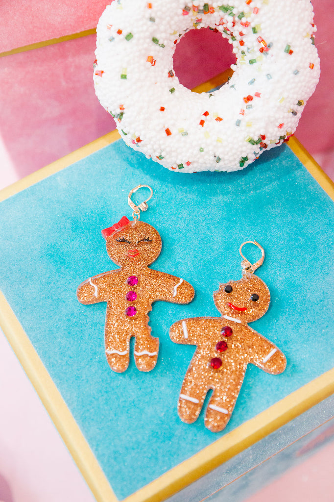 GINGERBREAD COOKIE EARRINGS earrings Judith March   