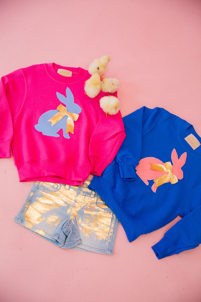 MINI KIDS COLORFUL BUNNY PULLOVERS Pullover Judith March