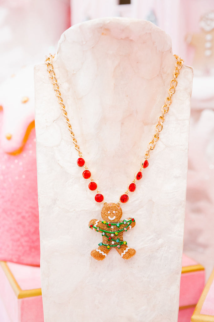 GINGERBREAD DREAMS NECKLACE NECKLACE Judith March   