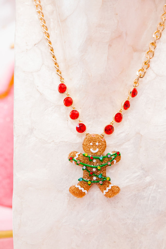 GINGERBREAD DREAMS NECKLACE NECKLACE Judith March   