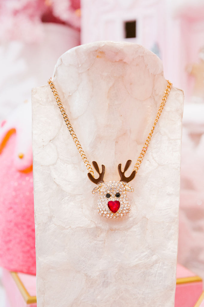 RUDOLPH BEJEWELED NECKLACE NECKLACE Judith March   