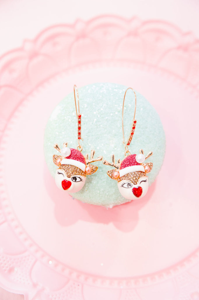 RUDOLPH HEART NOSE EARRINGS earrings Judith March   