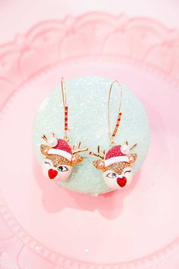 RUDOLPH HEART NOSE EARRINGS earrings Judith March   