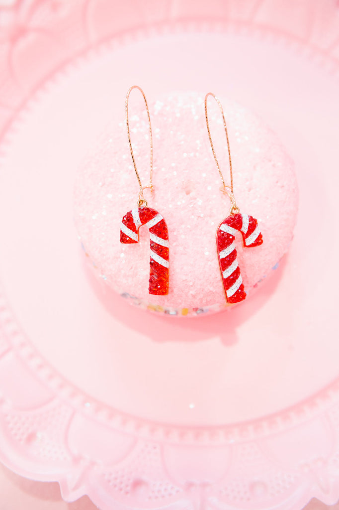 CANDY CANE WISHES EARRINGS earrings Judith March   