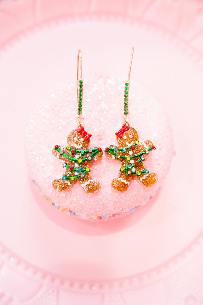 GINGERBREAD MAN EARRINGS earrings Judith March   