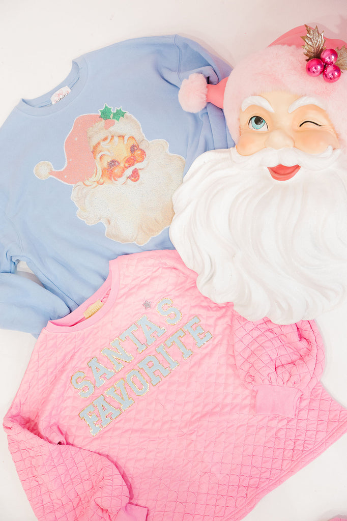 SANTA'S FAVORITE QUILTED PULLOVER PULLOVER Judith March   