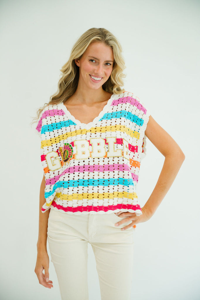 GOBBLE CROCHET TOP TOP Judith March   