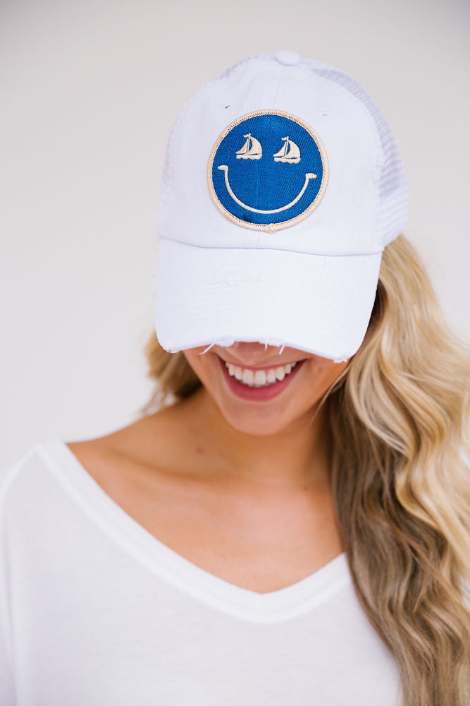 SMILEY SAILOR HAT HAT Judith March