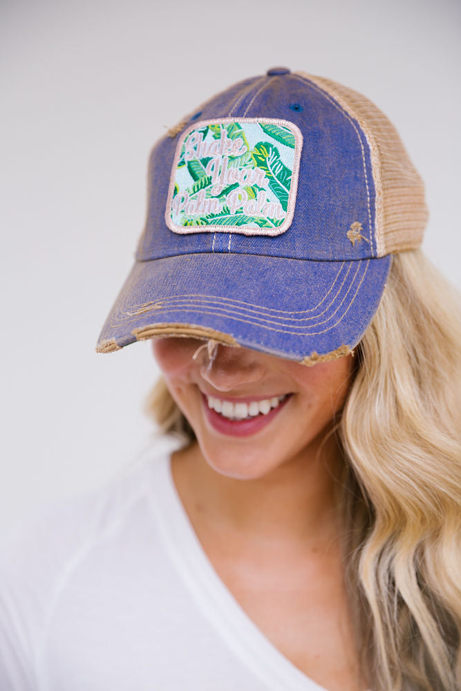 SHAKE YOUR PALM PALM TRUCKER HAT HAT Judith March