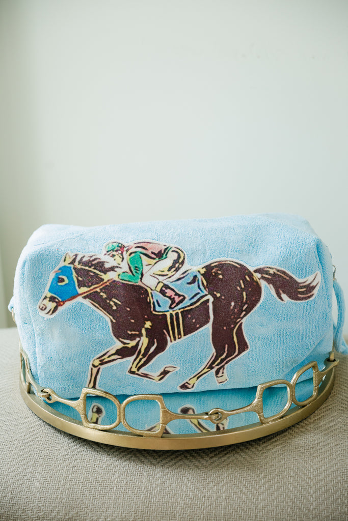 RACE HORSE LARGE TERRY BAG BAG Judith March