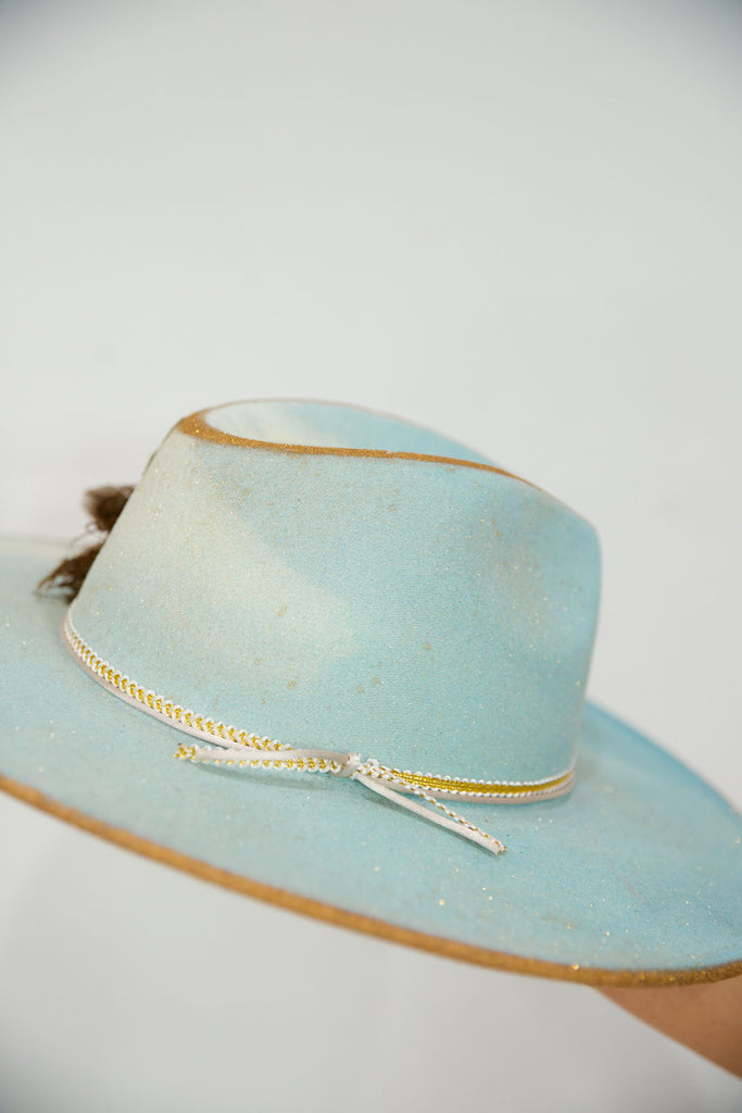 BUTTERFLY BLUES RANCHER HAT RANCHER HAT Judith March   