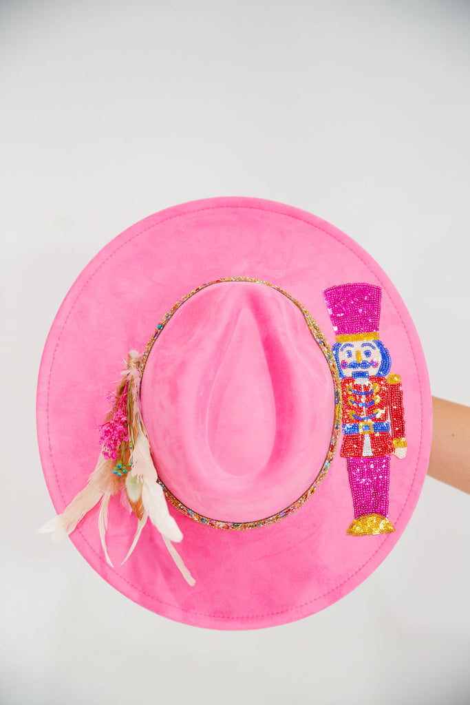 NUTCRACKER PINK RANCHER HAT HAT Judith March   