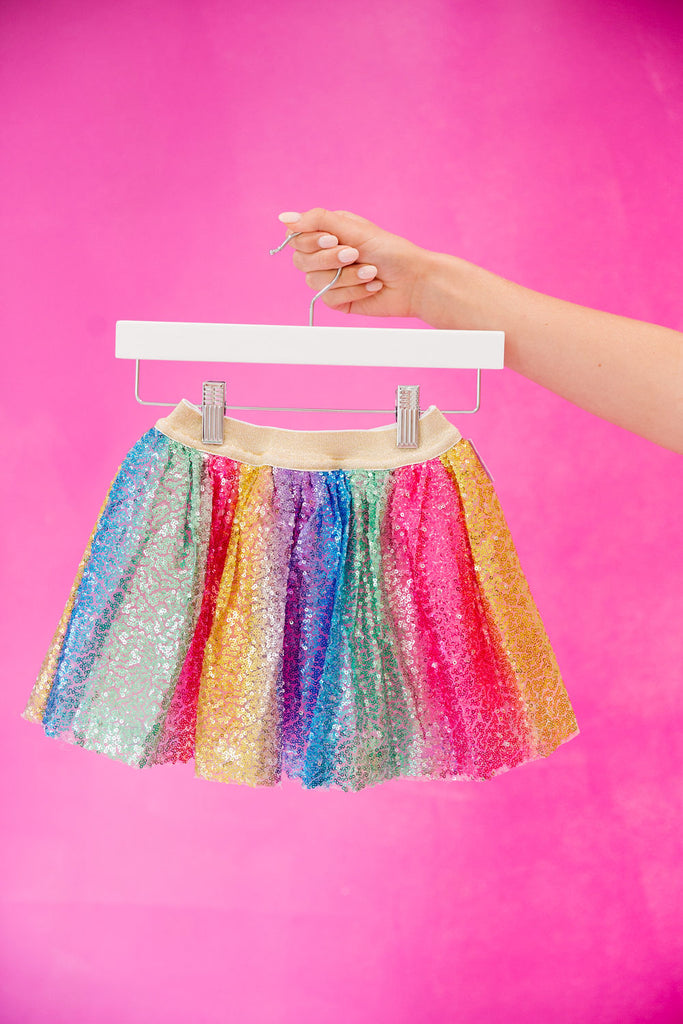 MINI KIDS RAINBOW SEQUIN TUTU | Judith March