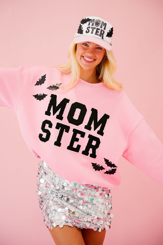 MOMSTER PINK PULLOVER PULLOVER Judith March   