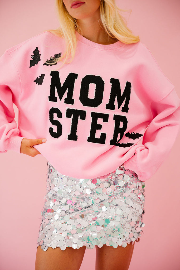 MOMSTER PINK PULLOVER PULLOVER Judith March   