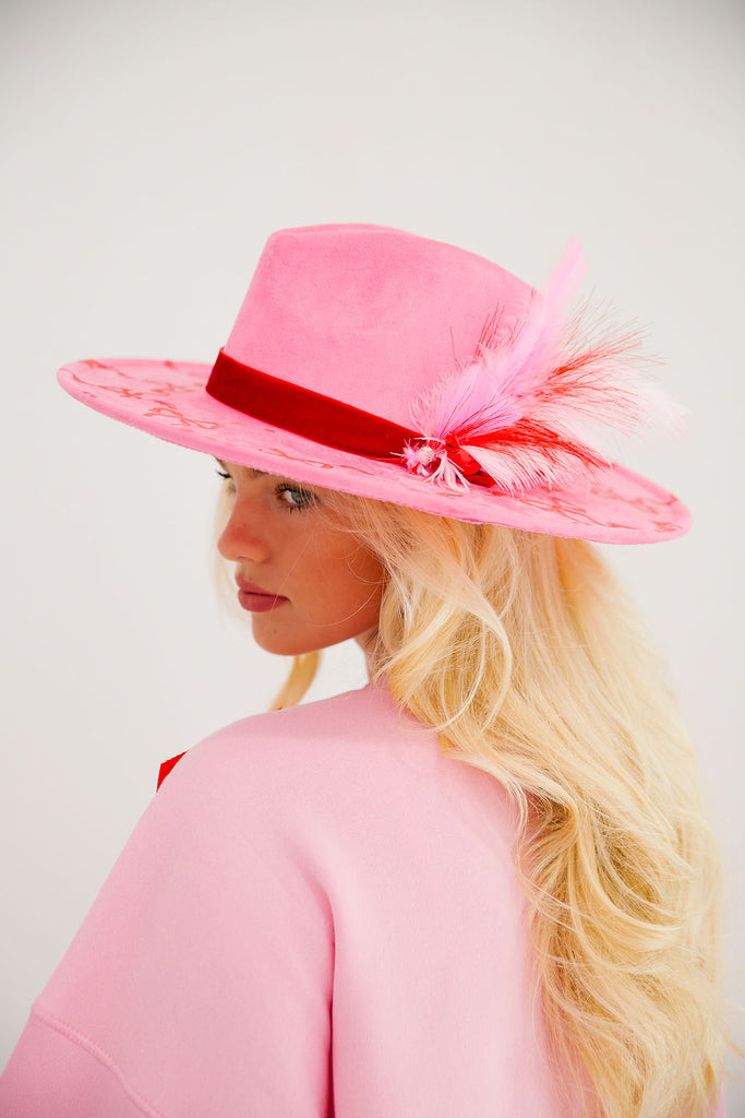 WRAP SEASON PINK RANCHER HAT HAT Judith March   