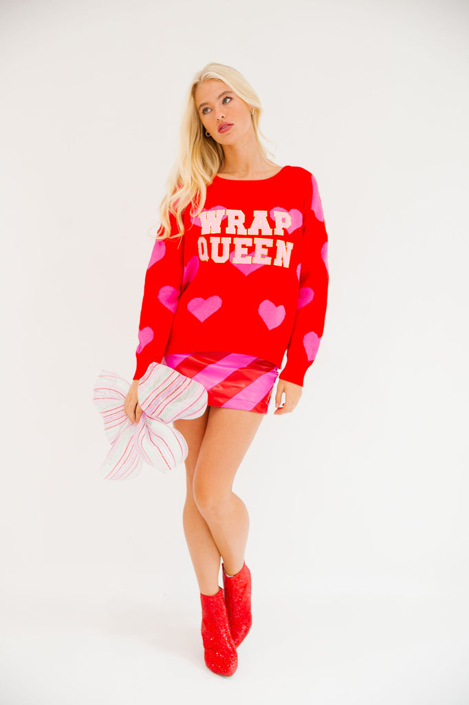 WRAP QUEEN HEART SWEATER SWEATER Judith March   