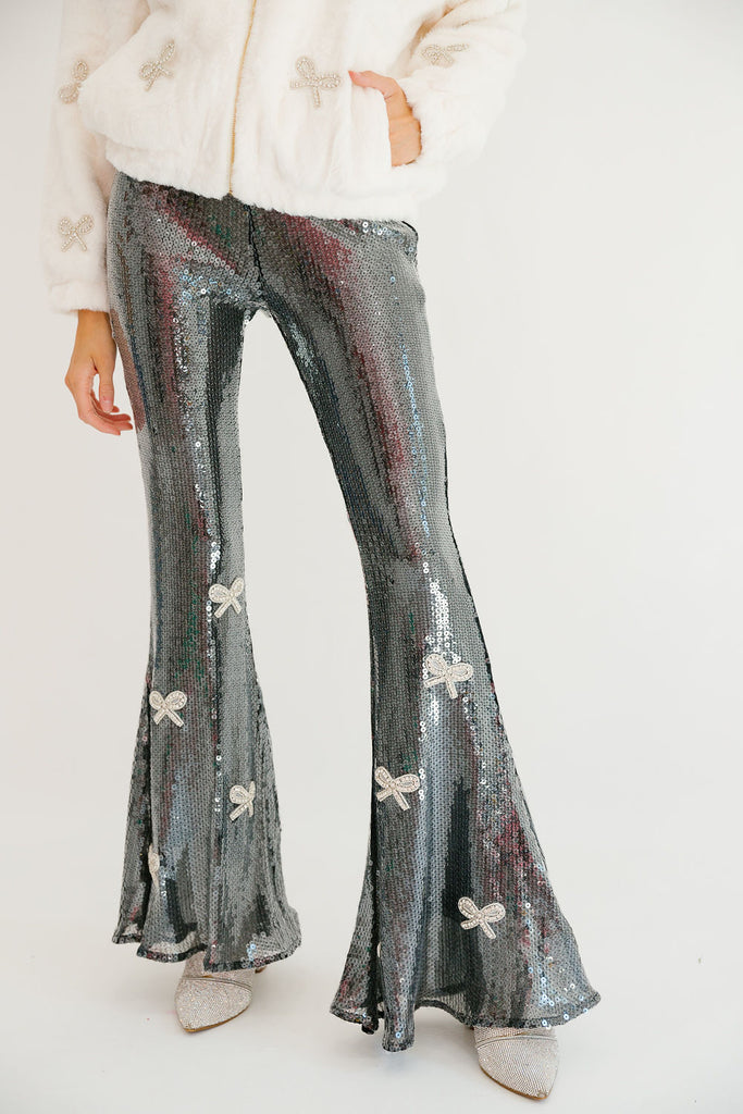 BOW SEASON SEQUIN FLARES FLARES Judith March   