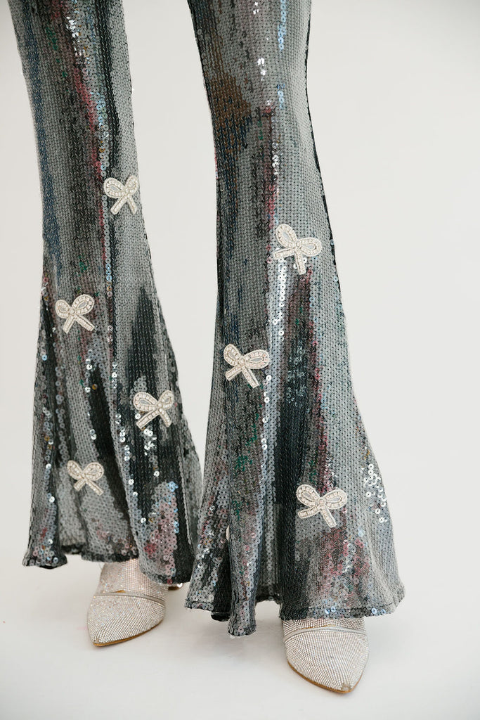 BOW SEASON SEQUIN FLARES FLARES Judith March   