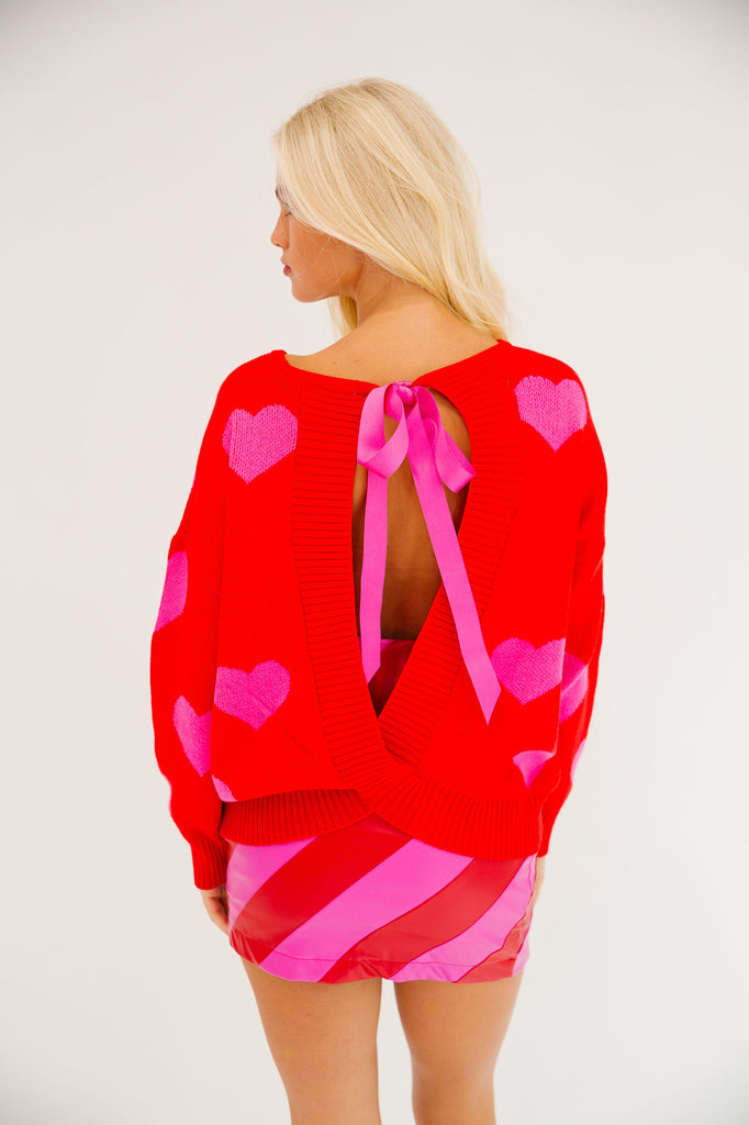 WRAP QUEEN HEART SWEATER SWEATER Judith March   