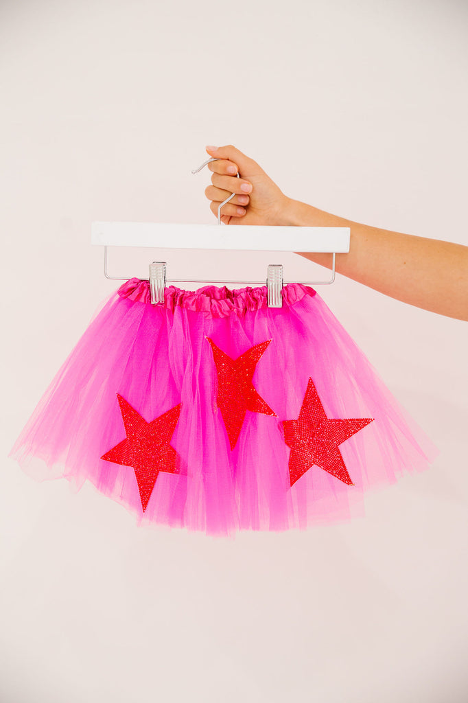 MINI KIDS RED STAR PINK TUTU Tutu skirt Judith March   