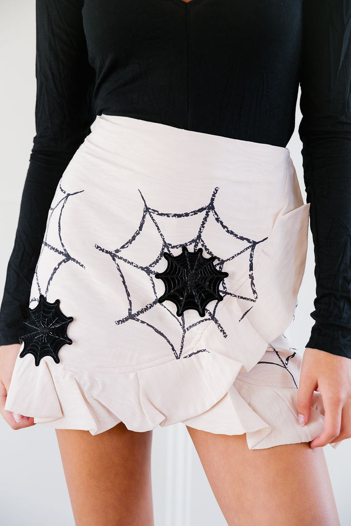 SPIDER GIRL RUFFLED SKIRT SKIRT Judith March   