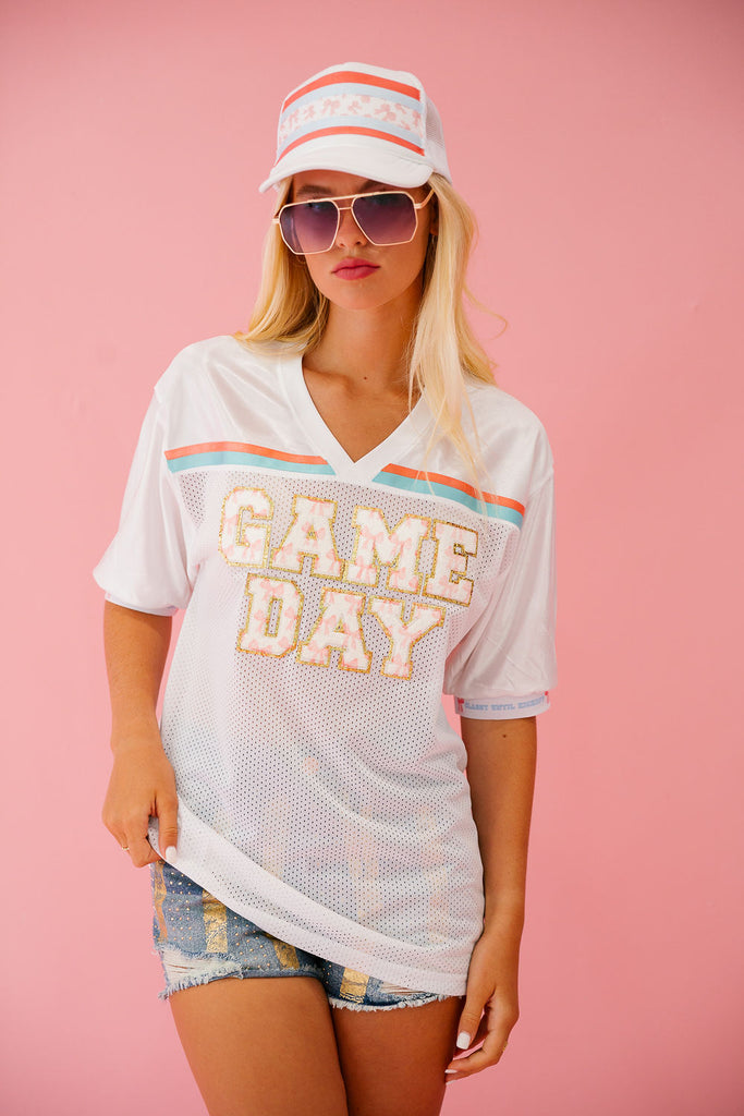 GAME DAY WHITE JERSEY jersey Judith March   