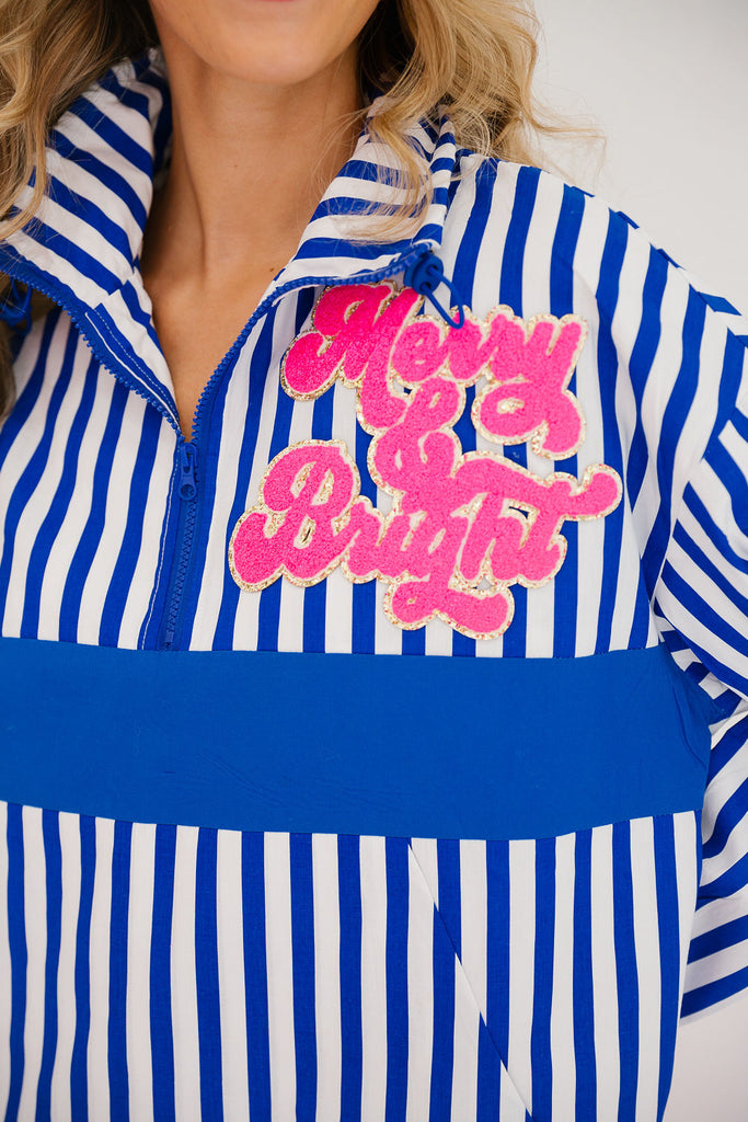 MERRY & BRIGHT STRIPED JACKET JACKET Judith March   