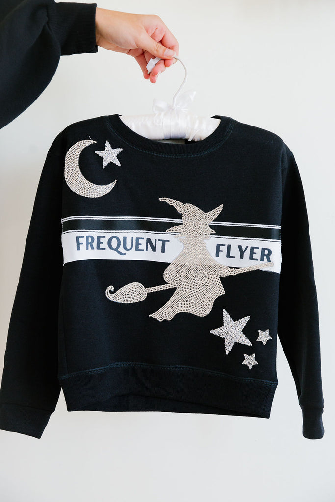 MINI KIDS FREQUENT FLYER BLACK PULLOVER PULLOVER Judith March   