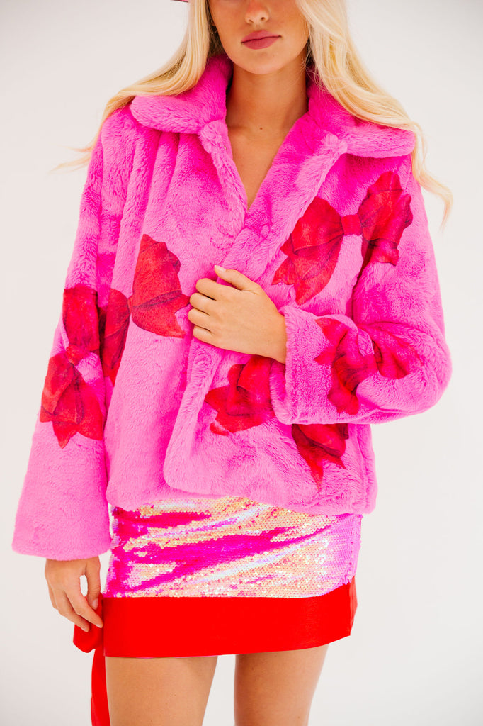 WRAP SEASON FUZZY JACKET JACKET Judith March   