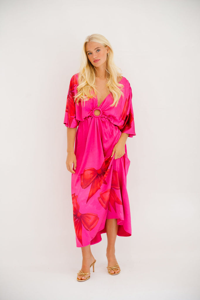 WRAP QUEEN PINK DRESS DRESS Judith March   