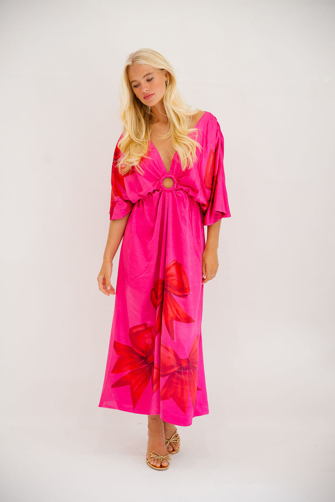 WRAP QUEEN PINK DRESS DRESS Judith March   