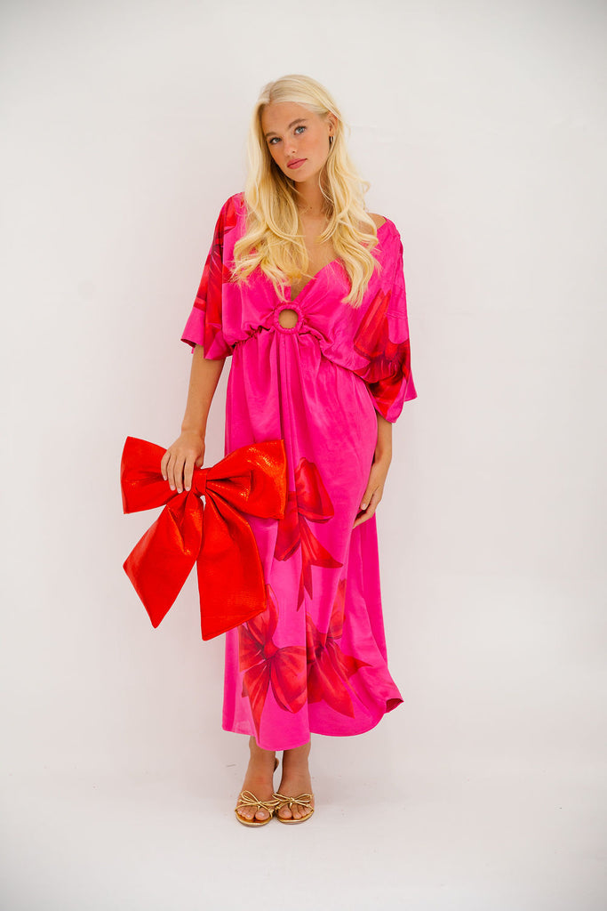 WRAP QUEEN PINK DRESS DRESS Judith March   