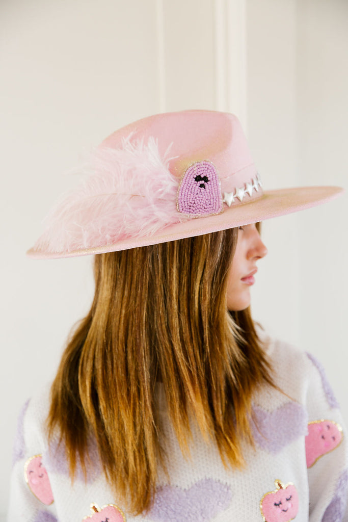 GIRLY GHOST PINK RANCHER HAT HAT Judith March   