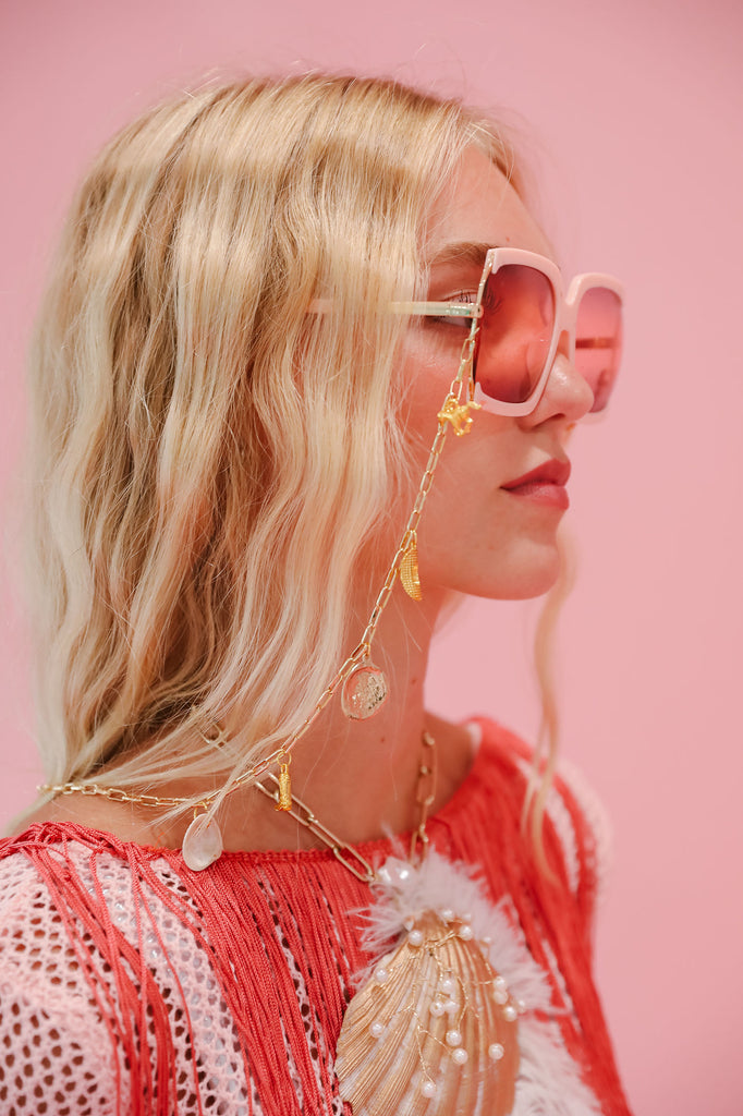 PINK PARADISE SUNGLASSES SUNGLASSES Judith March   