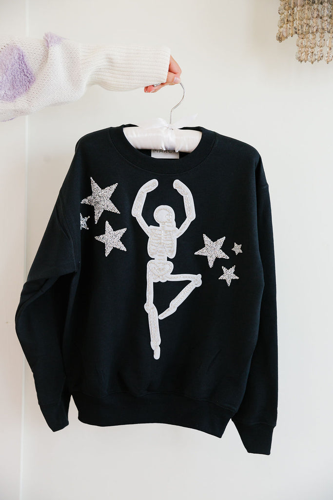 MINI KIDS DANCING SKELETON STAR PULLOVER PULLOVER Judith March   