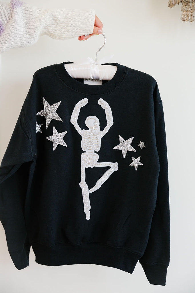 MINI KIDS DANCING SKELETON STAR PULLOVER PULLOVER Judith March   