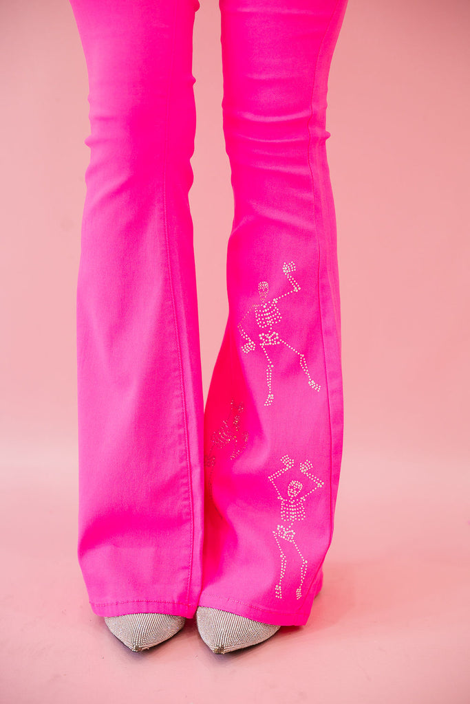 FEELING SPOOKY PINK FLARES FLARES Judith March SMALL  