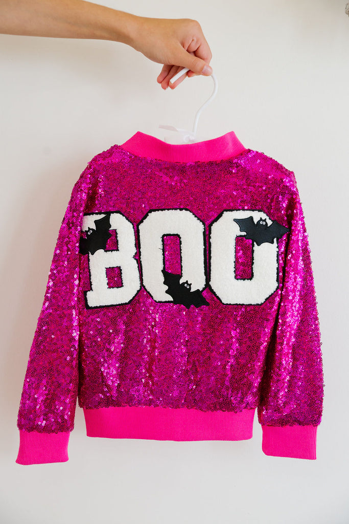 MINI KIDS BOO BATS SPARKLE JACKET JACKET Judith March   